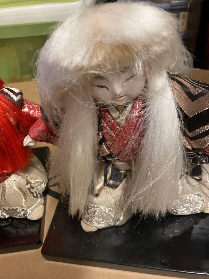 赤歌舞伎　白歌舞伎　人形