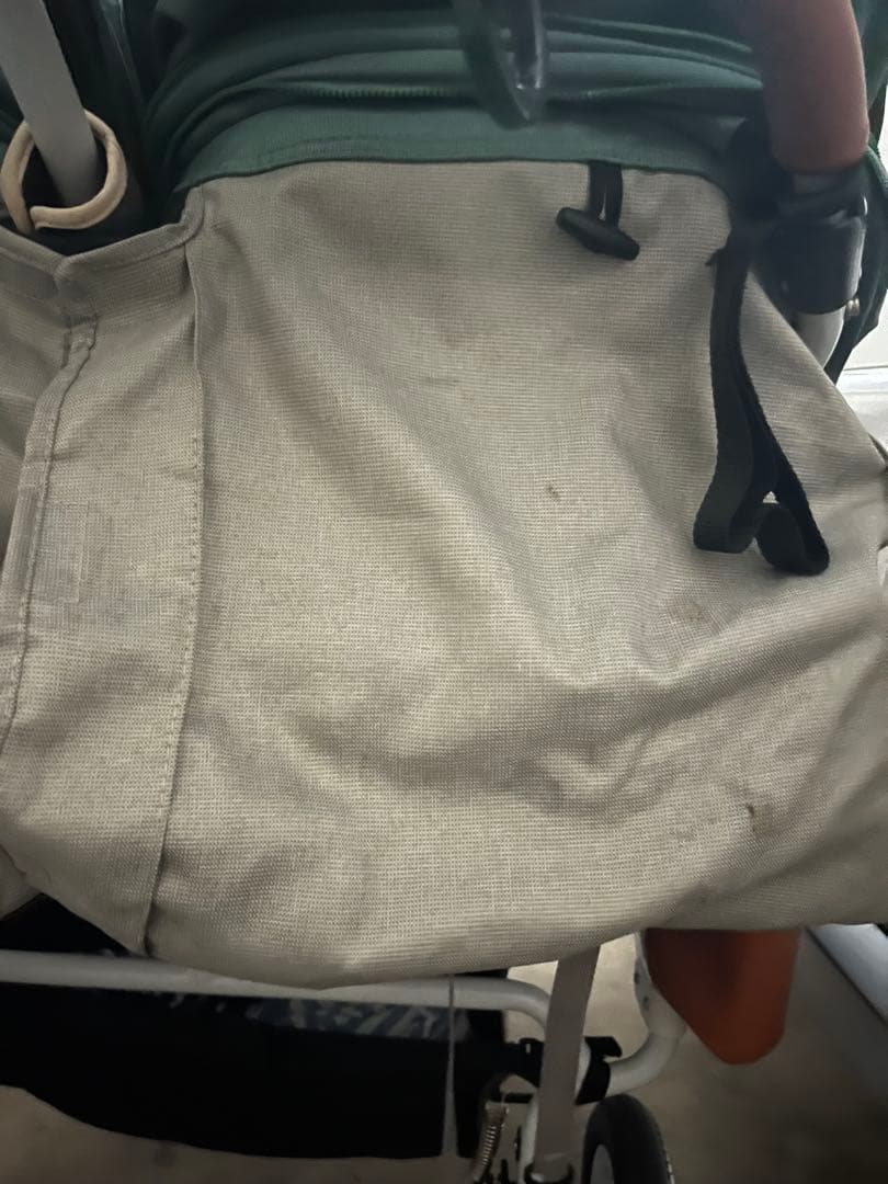 エアバギー　ココダブル　ベビーカー グリーン