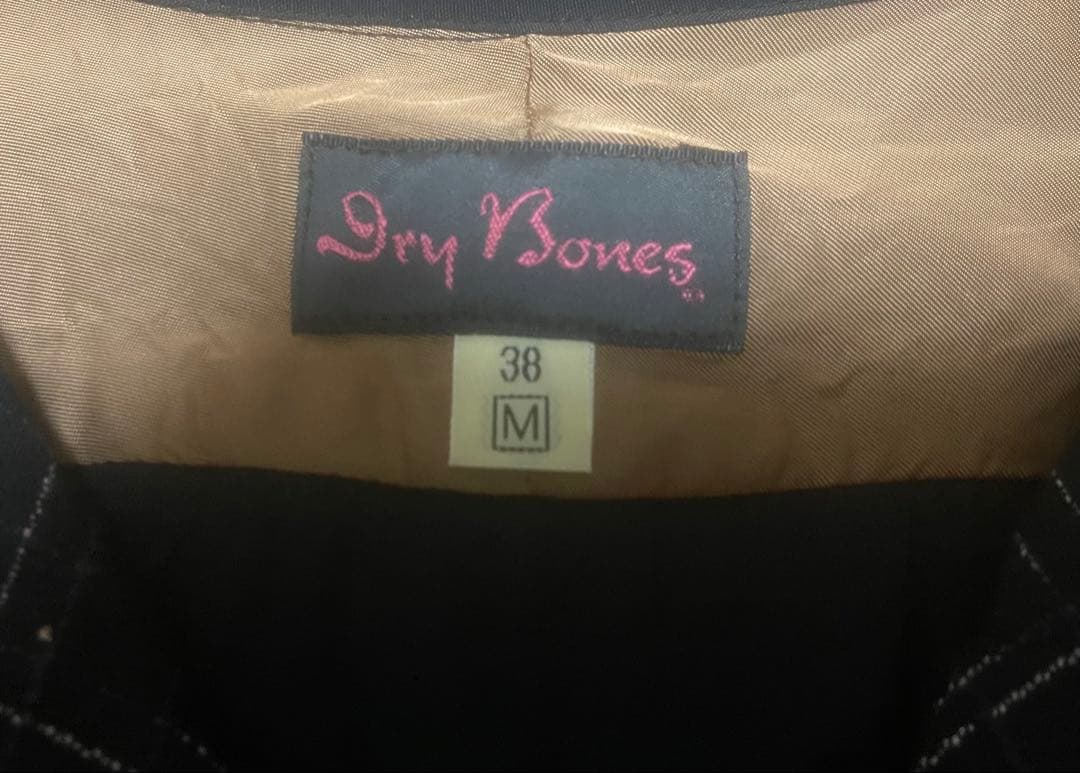 ドライボーンズ レーヨン プルオーバー シャツ 38 M 絣柄 ピンク