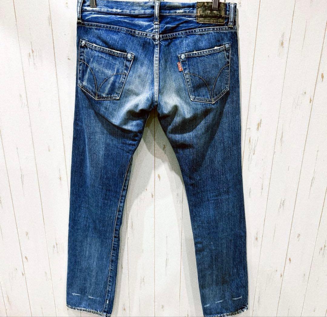 ヒステリックグラマー XXX キムタク ダメージ クラッシュ アメカジ。