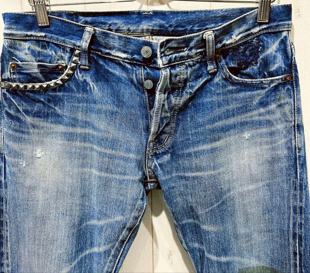 ヒステリックグラマー XXX キムタク ダメージ クラッシュ アメカジ。