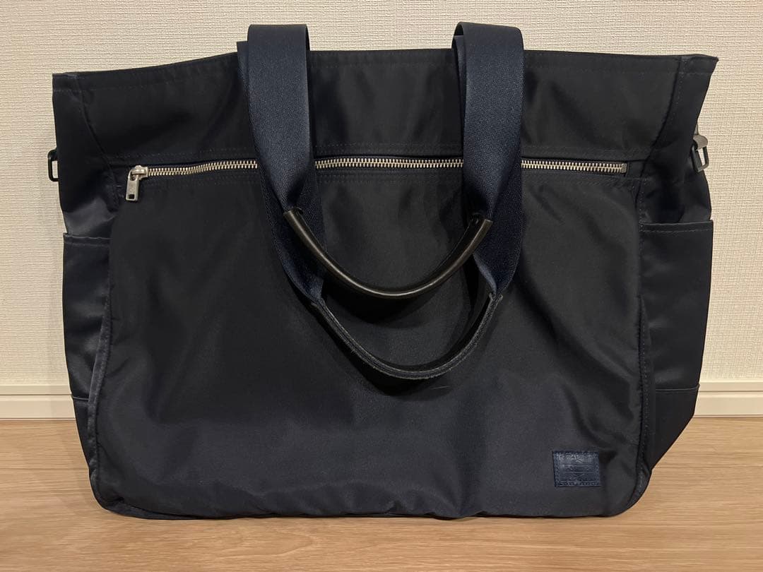 PORTER LIFT トートバッグ(L) ネイビー