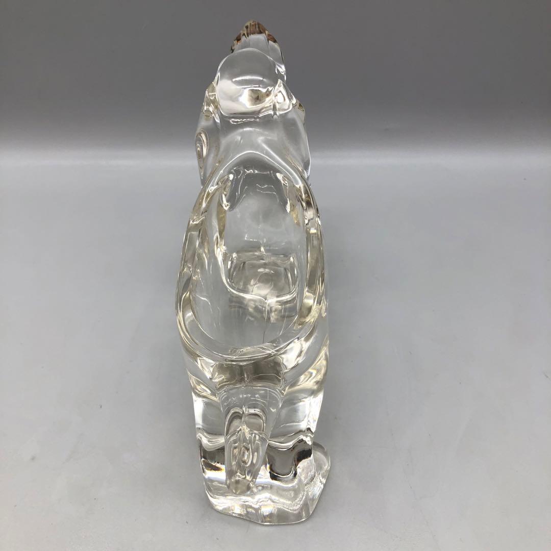 東洋佐々木ガラスクリスタル動物園シリーズ置物小物入れ犬&イノシシ&カバ3種セット