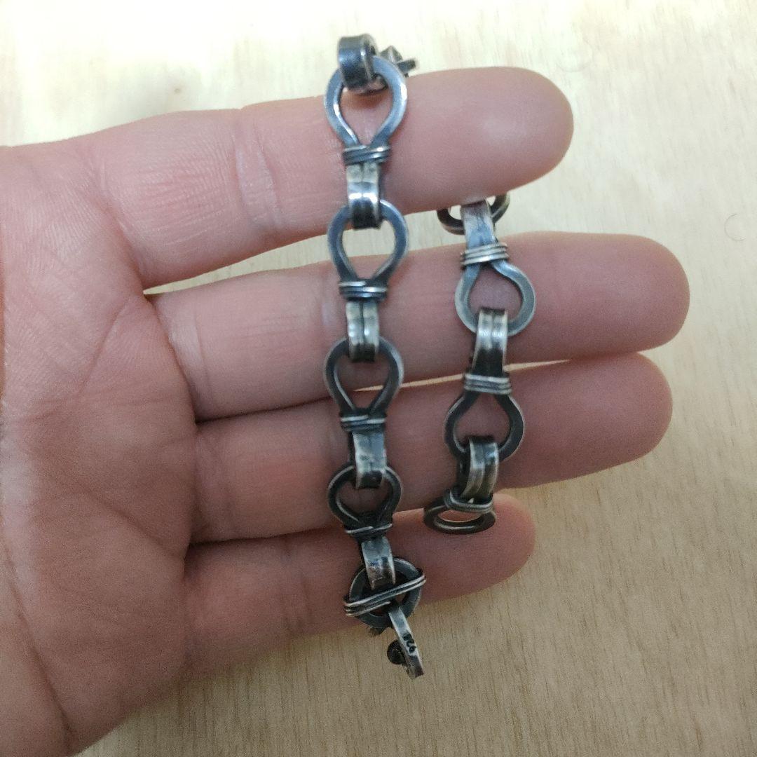 る*な様 ヴィンテージ　90年代　シルバーブレスレット　925刻印有り