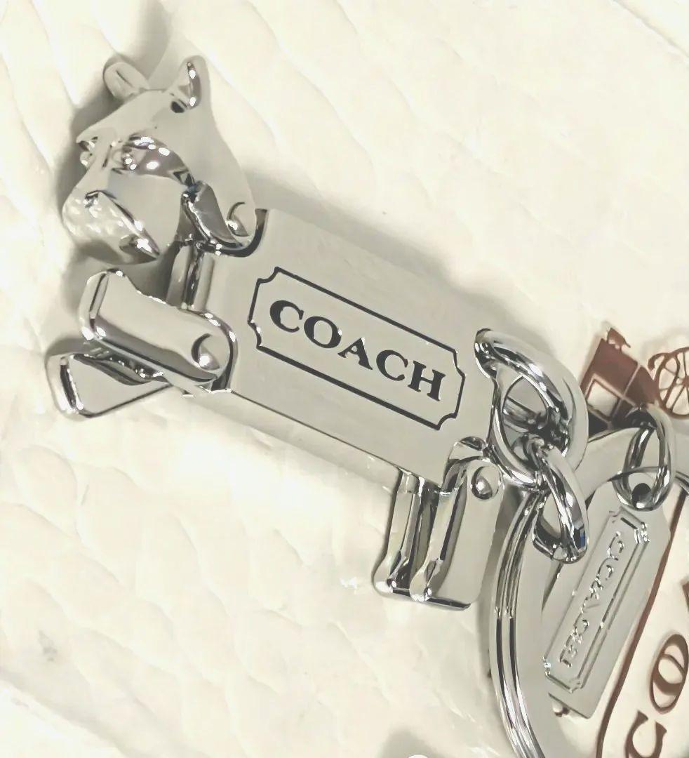 COACH ドッグ モチーフ キーホルダー