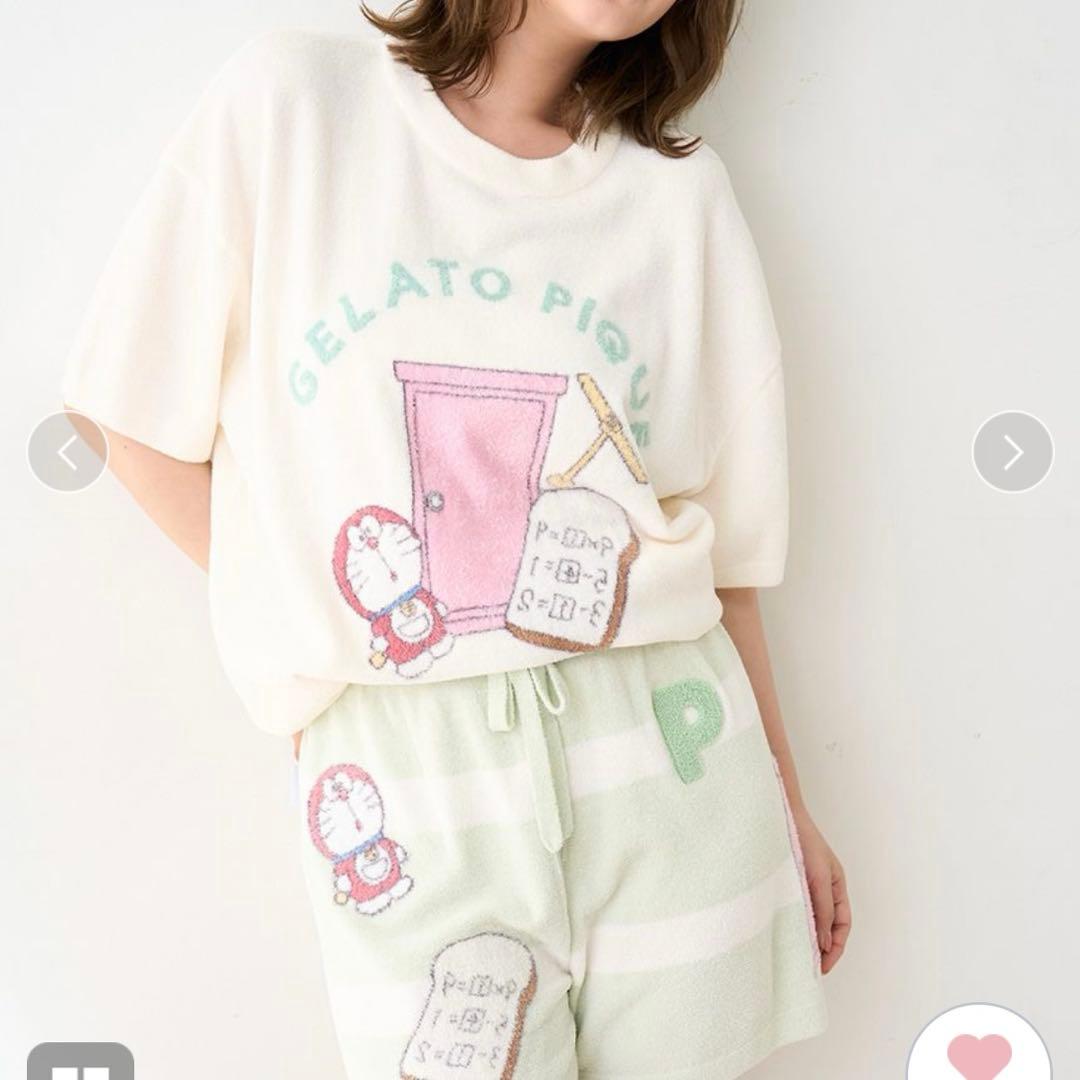 【ドラえもん】【レディース】ジャガードプルオーバー&ショートパンツセット