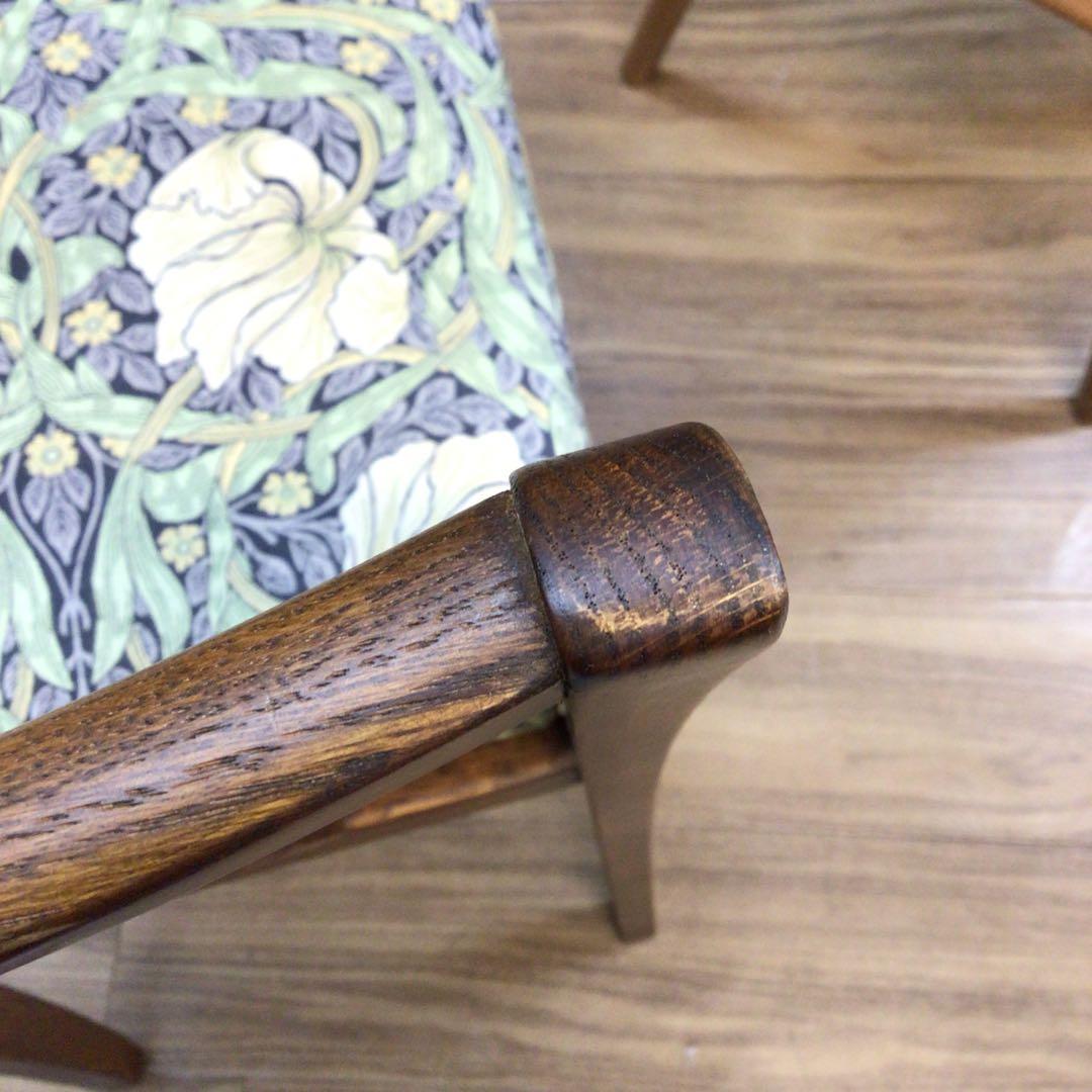 カントリーハウス ブルージュ ダイニングチェア ウィリアムモリスUSED展示品