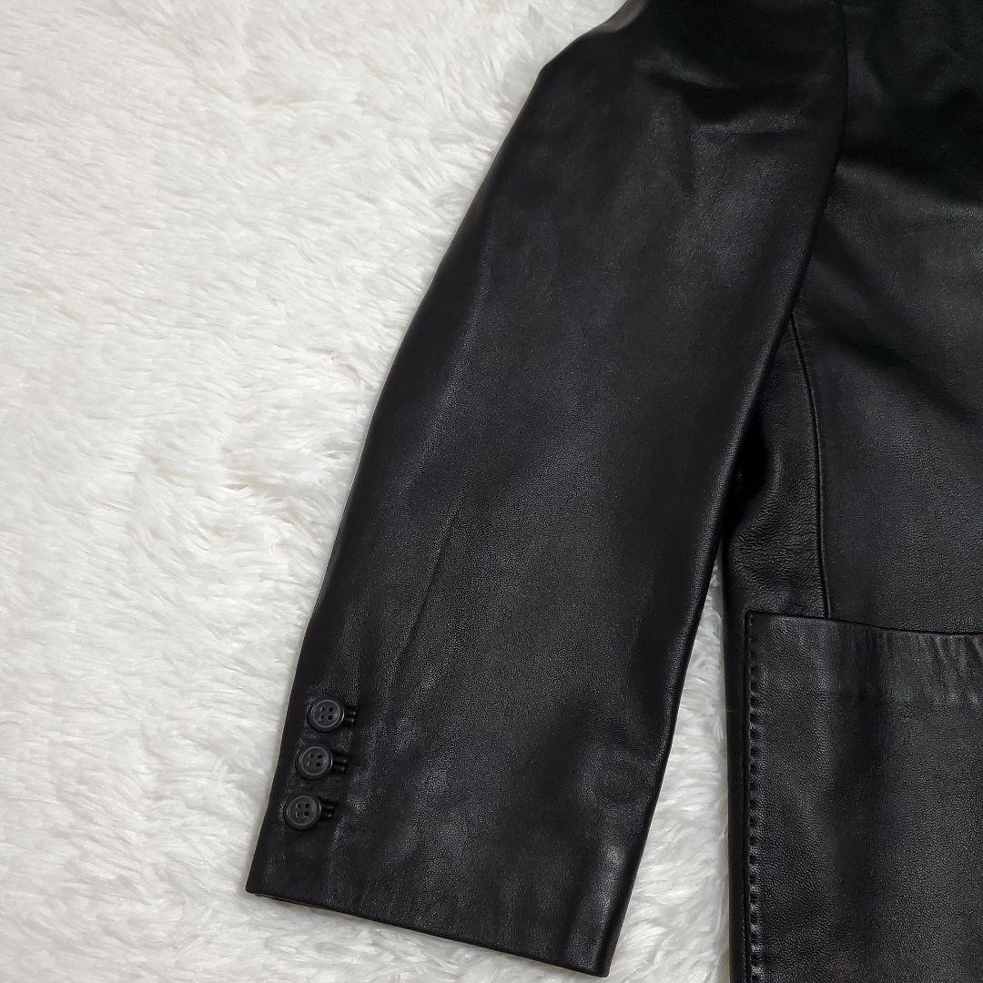 美品✨g-stage　ラムレザー　羊革　テーラードジャケット　aotake様