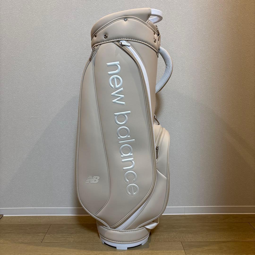 new balance キャディバッグ ベージュ