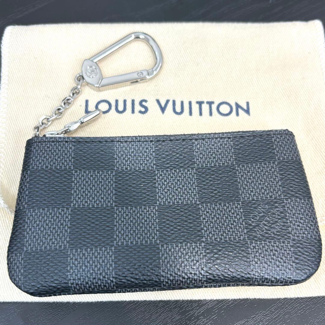 ★極美品★ルイヴィトン ダミエ ポシェット・クレ N60155 ケース