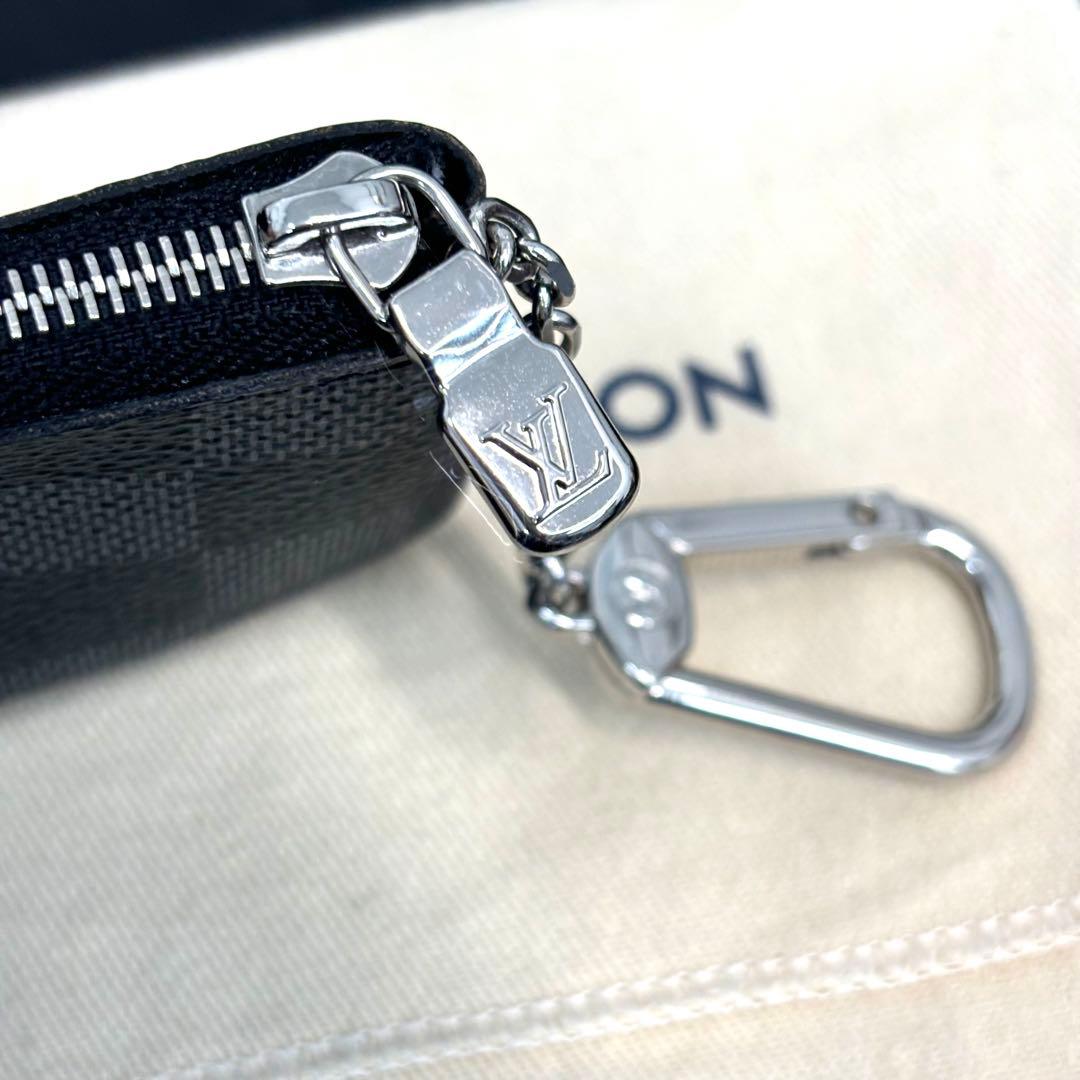 ★極美品★ルイヴィトン ダミエ ポシェット・クレ N60155 ケース