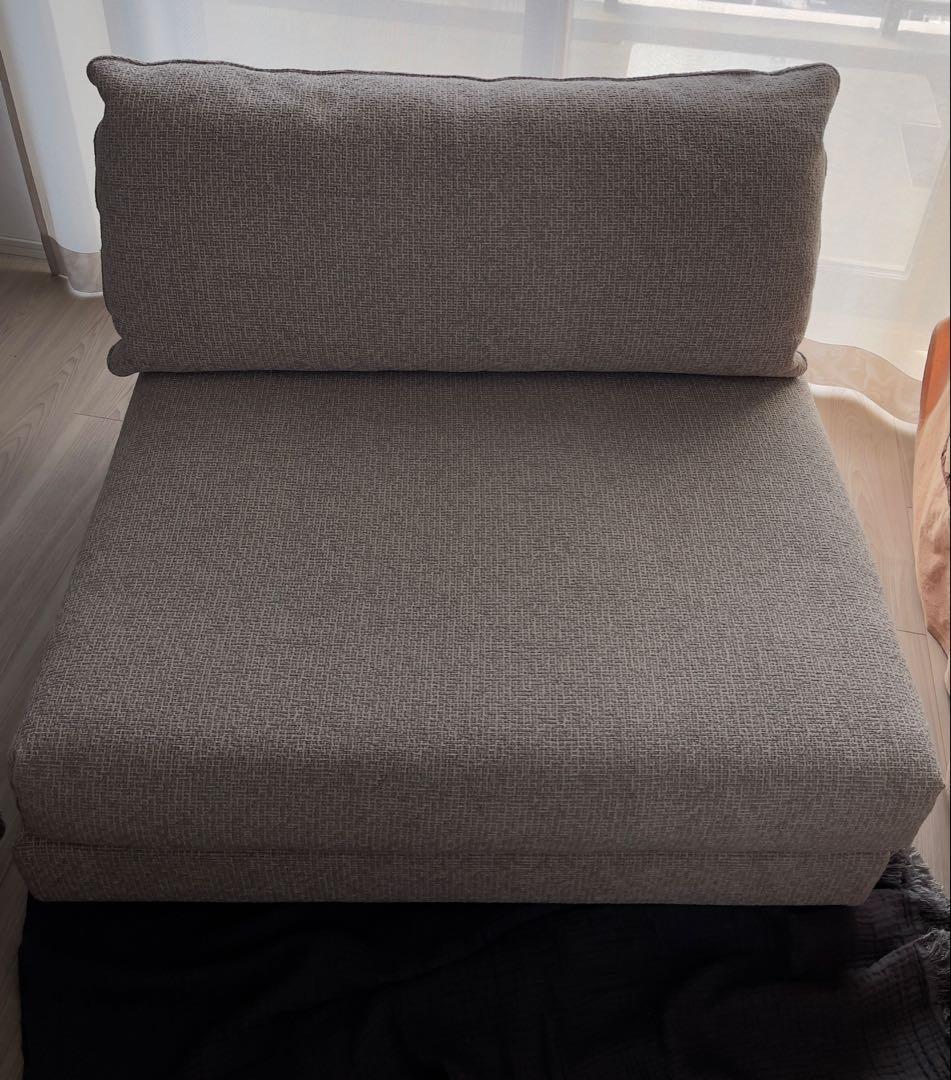 アルフレックスA•SOFA es 100 アームレスソファ(2台ある内の1台目)