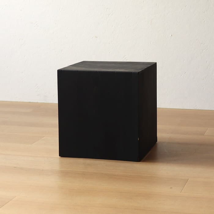 アンティーク 整理箱 タンス 古家具 引き出し5杯 ブラック 無垢材