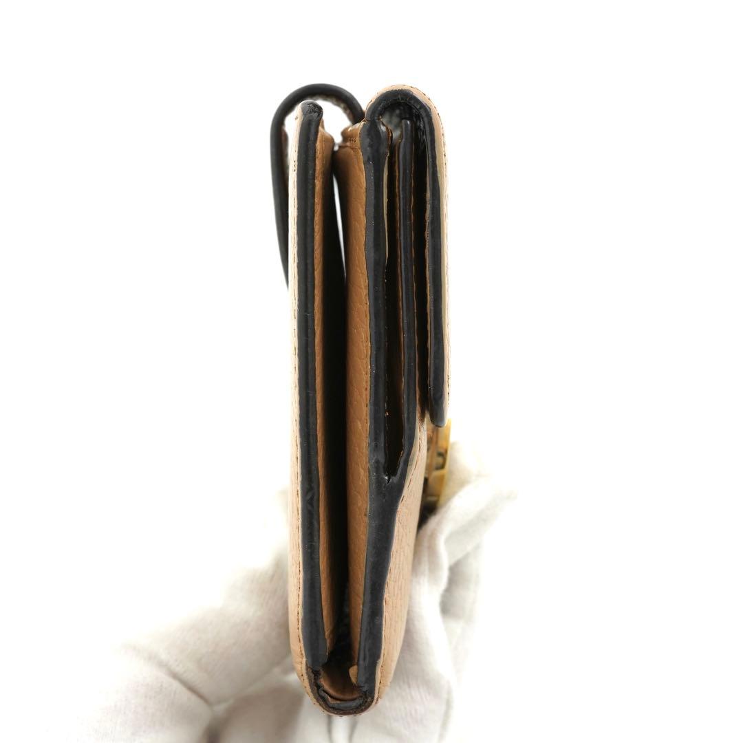 ✨未使用に近い✨　GUCCI ミニ財布　インターロッキング　GGロゴ　二つ折り