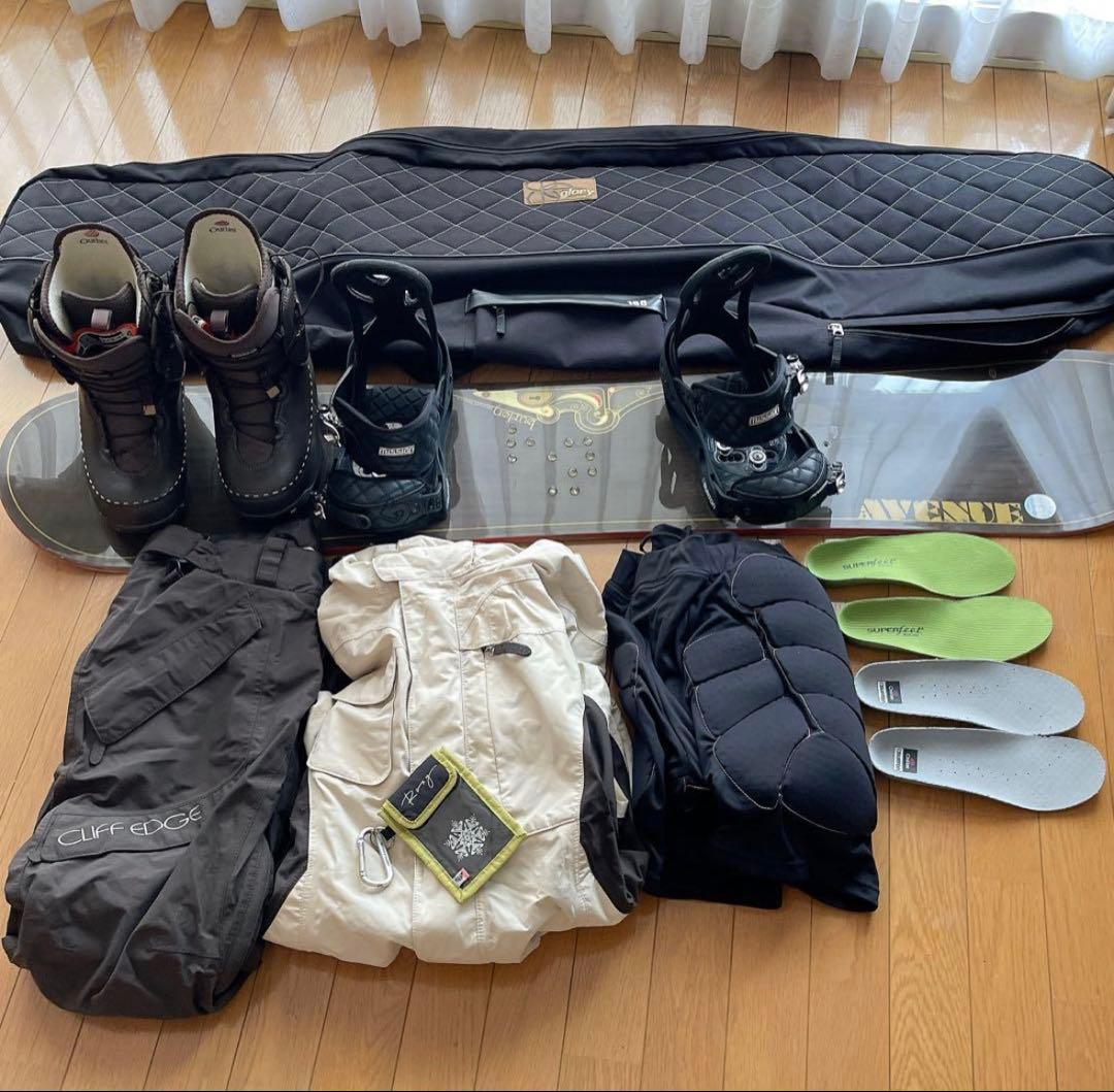 BURTON アベニュー スノーボード セット ブーツ23cm ウェアM