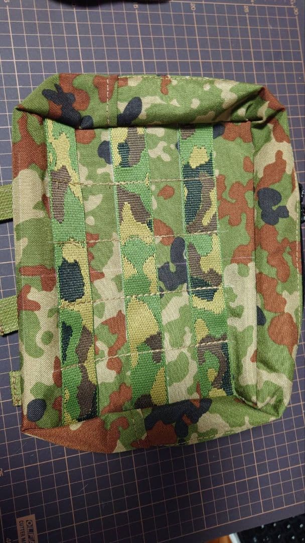 個人制作 収納ポーチ(小)陸自迷彩