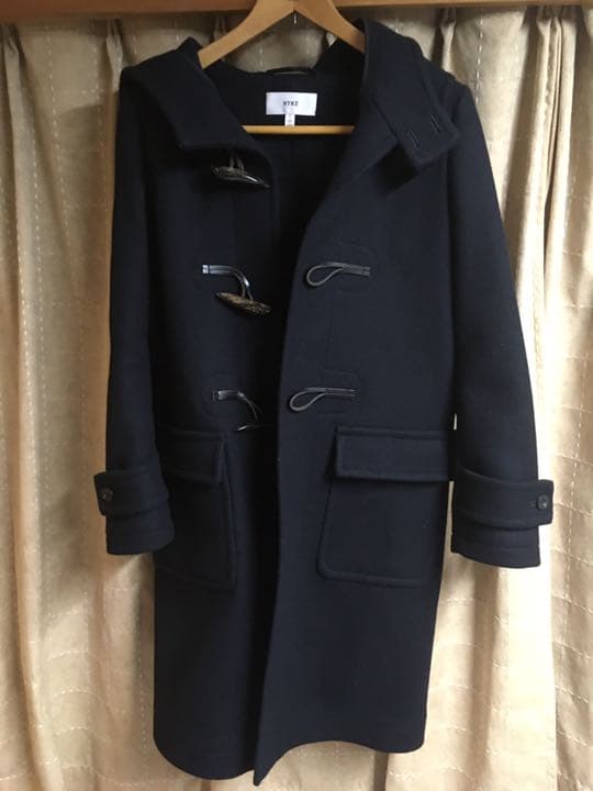hyke ハイク　ネイビー　ダッフルコート