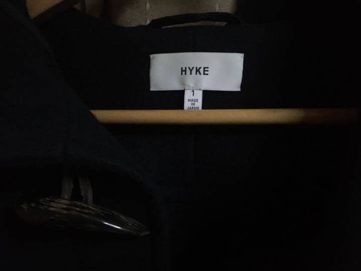 hyke ハイク　ネイビー　ダッフルコート
