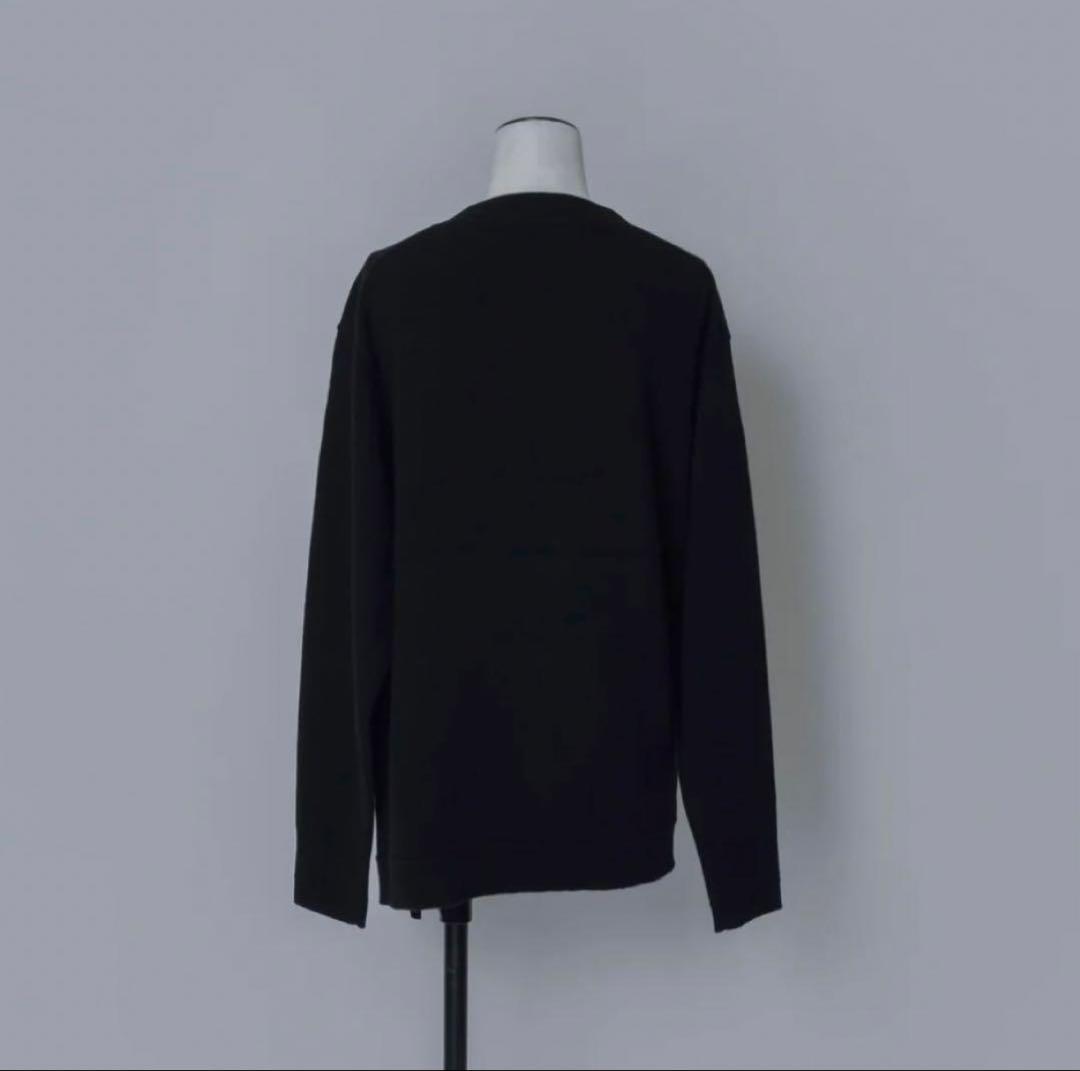 LOHEN ローヘン　SIDE SLIT KNIT ブラック ニット