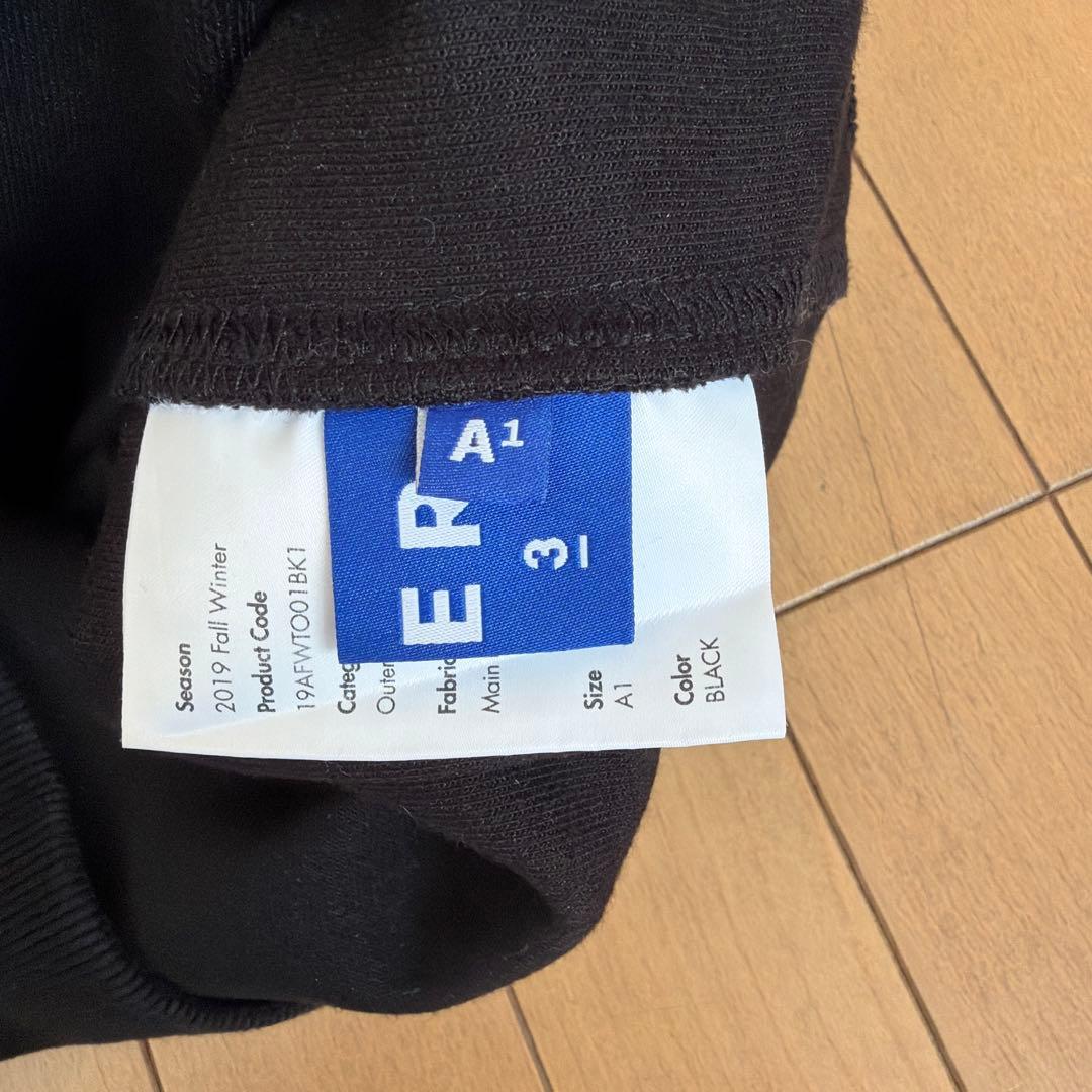 【最終値下げ】ADERERROR(アーダーエラー) 刺繍ロゴ　パーカー