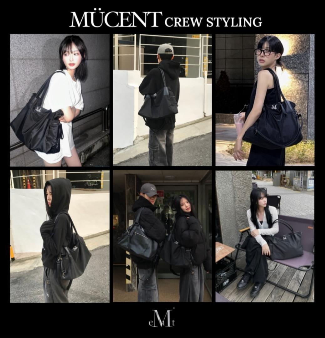 新品☆韓国発☆MUCENTムセント　4Way トートバッグ　大容量