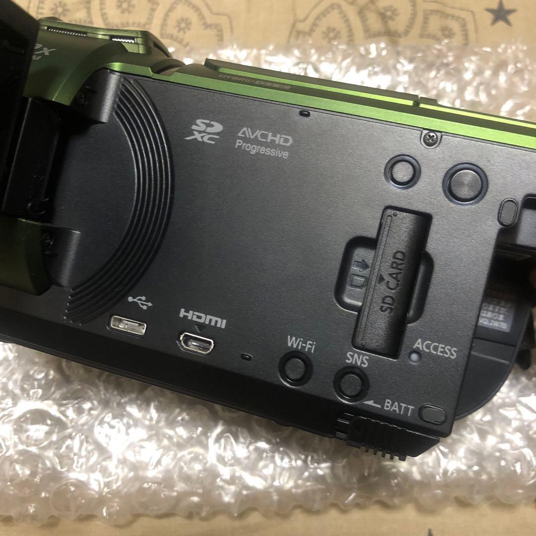 ほぼ新品 Panasonic HC-VX2M 4K Wi-Fi ビデオカメラ