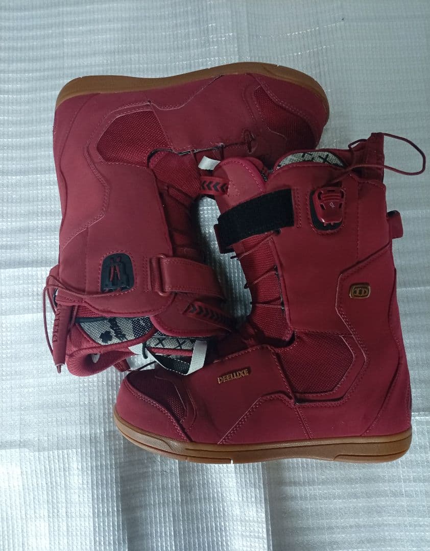 D*3様 ディーラックス ID スノーボードブーツ 27.5cm　ワインレッド
