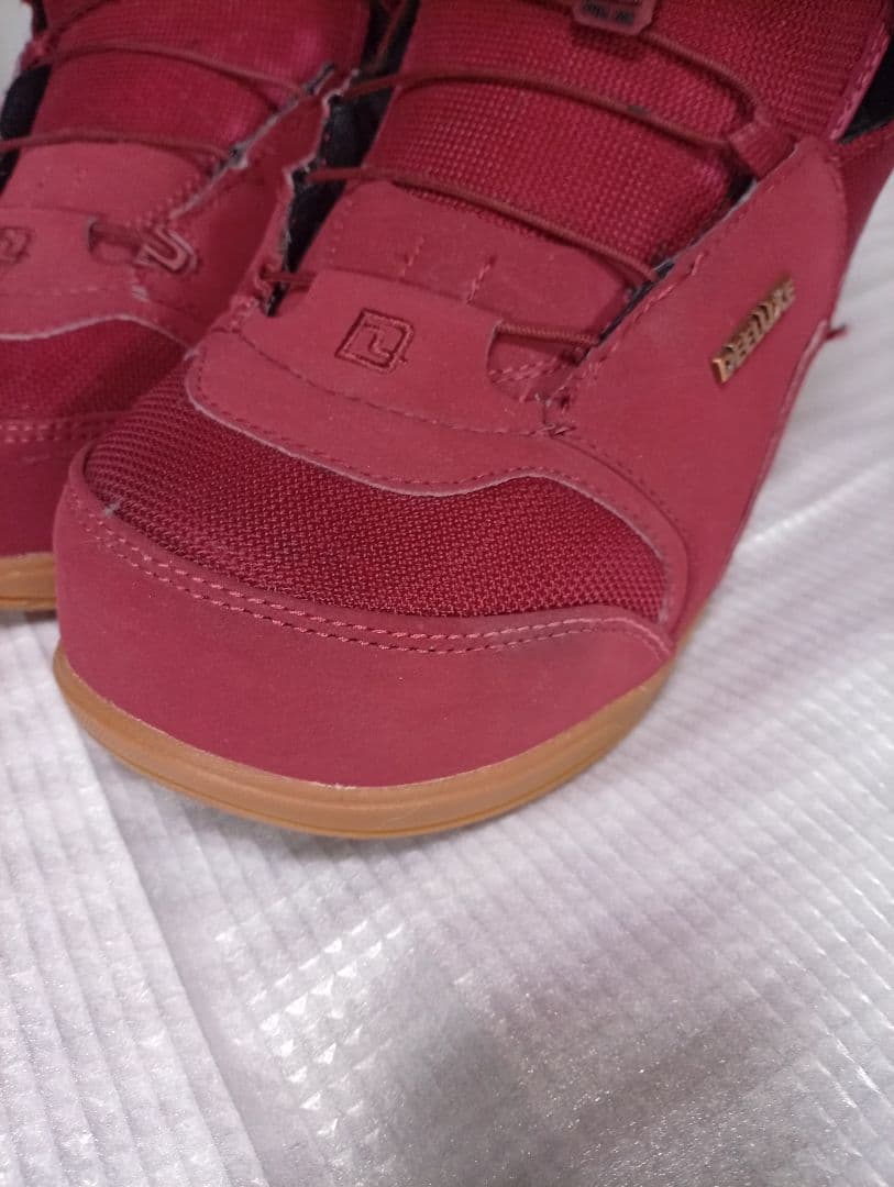 D*3様 ディーラックス ID スノーボードブーツ 27.5cm　ワインレッド