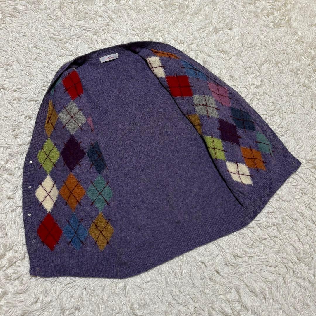 ★美品★ MENS KANEKO ISAO ニット カーディガン パープル 希少