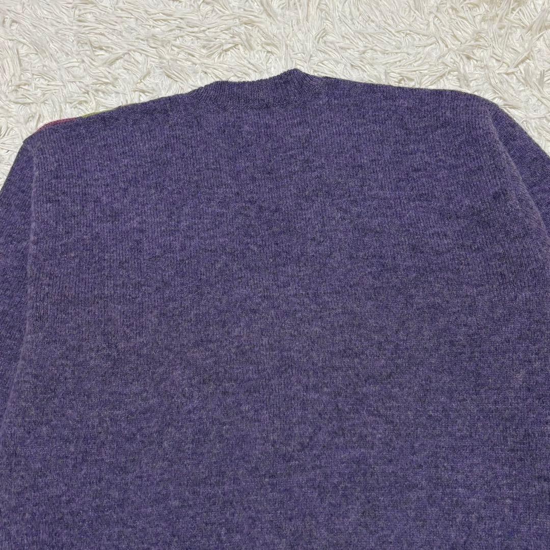 ★美品★ MENS KANEKO ISAO ニット カーディガン パープル 希少