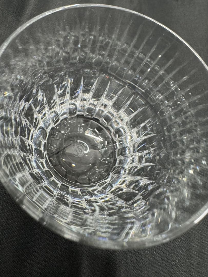 baccara バカラ ロックグラス ロータリー 2個セット