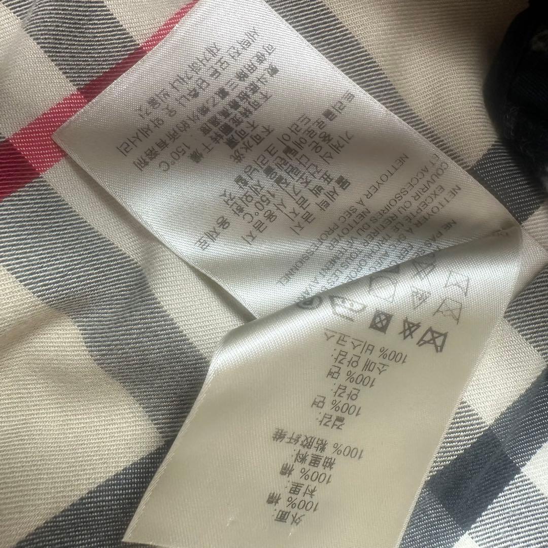 近年品♡バーバリー♡トレンチコート　ベルト　ライナー　メガチェック　ハニー