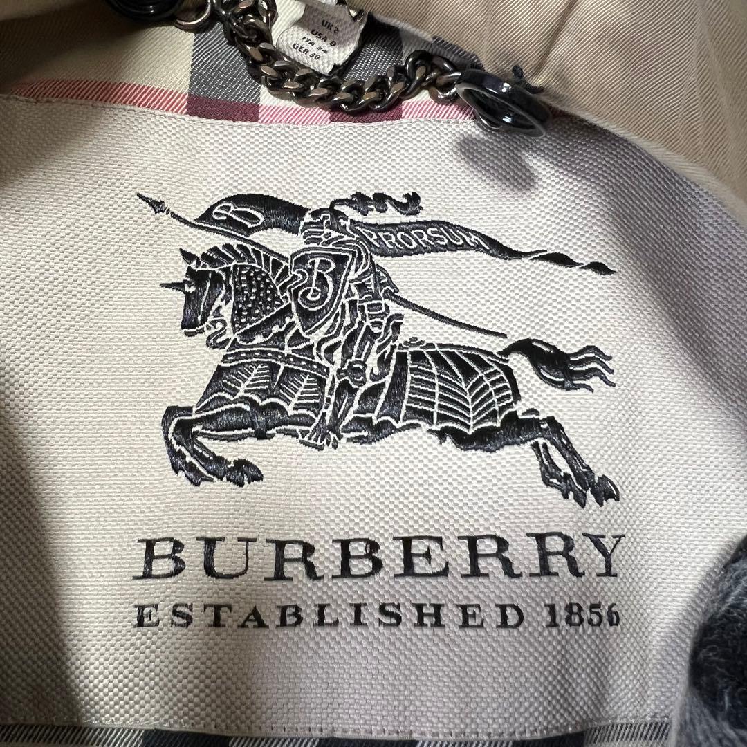 近年品♡バーバリー♡トレンチコート　ベルト　ライナー　メガチェック　ハニー