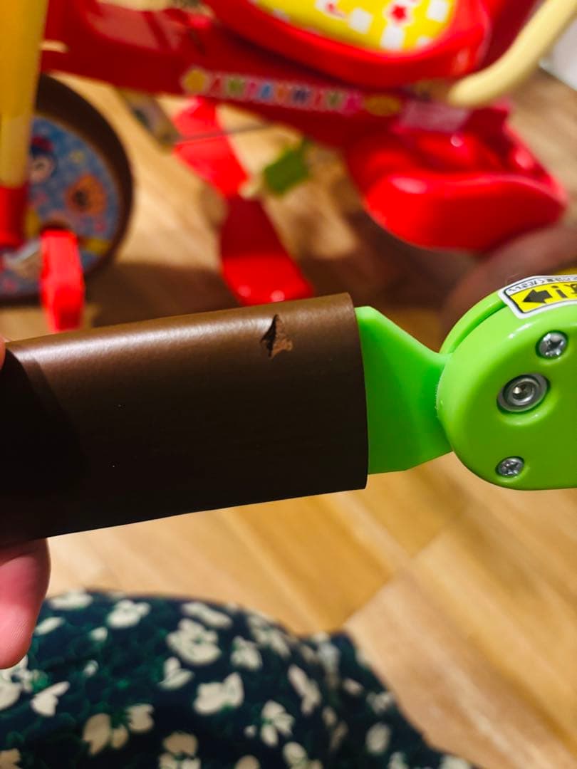 アンパンマン 三輪車 イエロー レッド