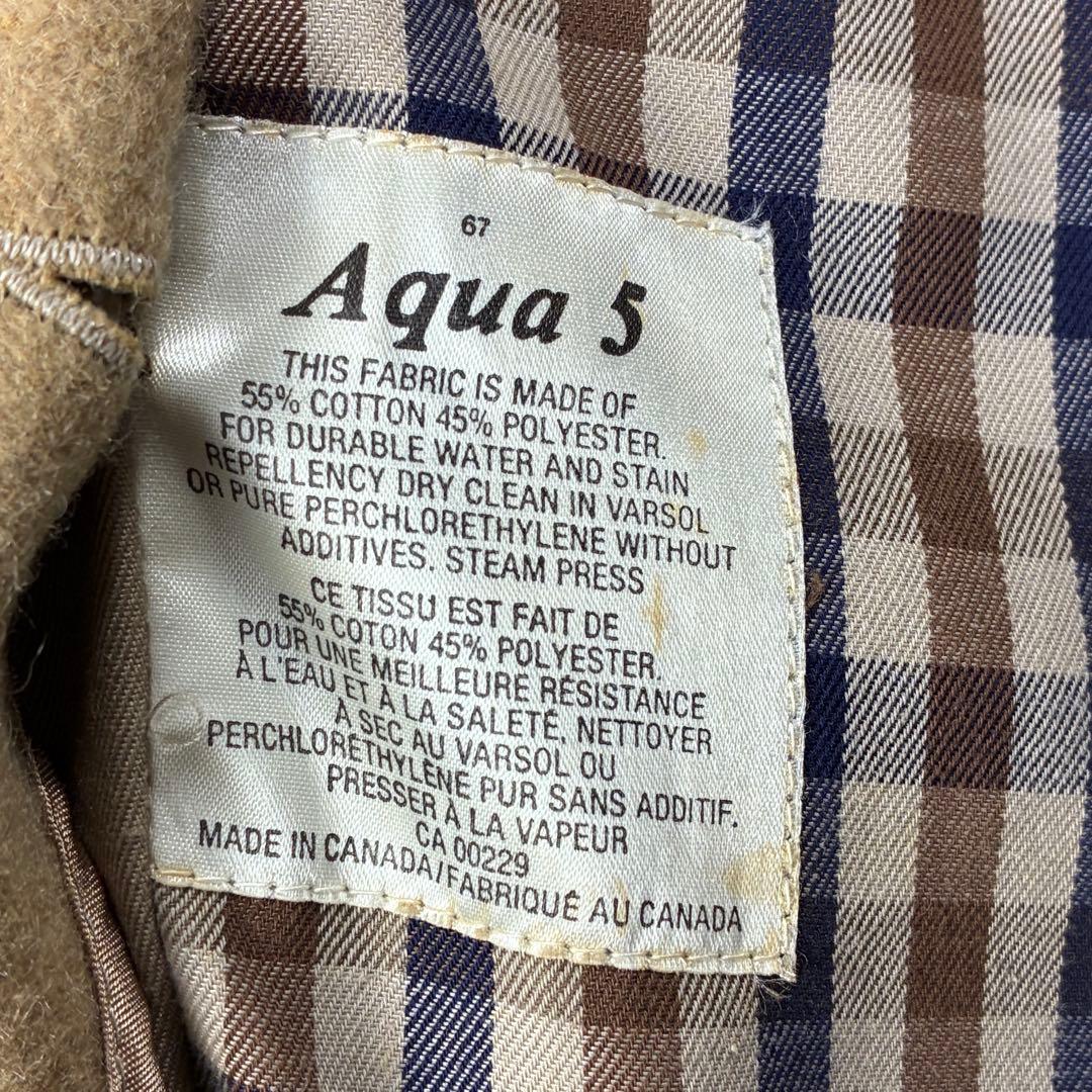 希少サイズ✨アクアスキュータム トレンチコート 2way ベージュ