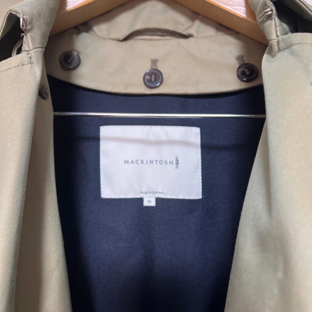 未使用級 MACKINTOSH トレンチコート 38