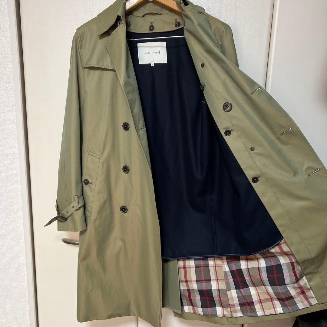 未使用級 MACKINTOSH トレンチコート 38