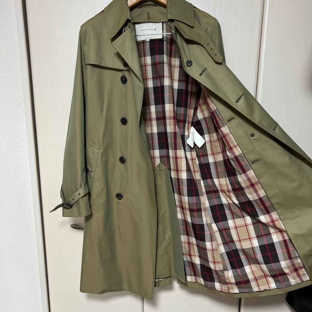 未使用級 MACKINTOSH トレンチコート 38