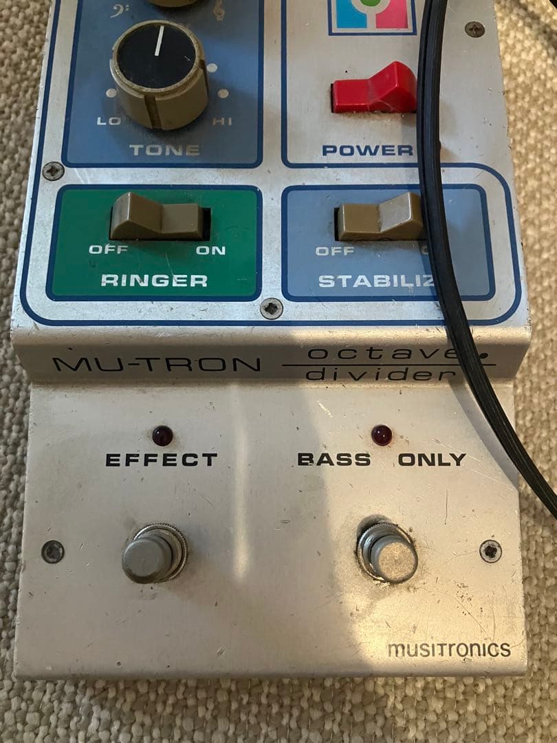 MU-TRON Octave Divider(ニールヤング使用エフェクター)