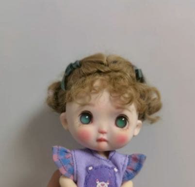 ob11 粘土人形ヘッドのみ　 オビツ11