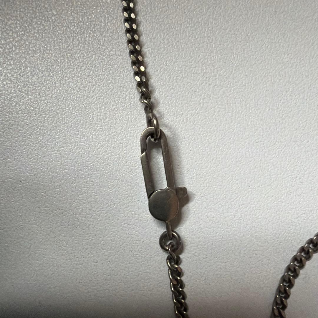 【本日限定価格】GUCCI グッチ ゴースト シルバー プレート型 ネックレス