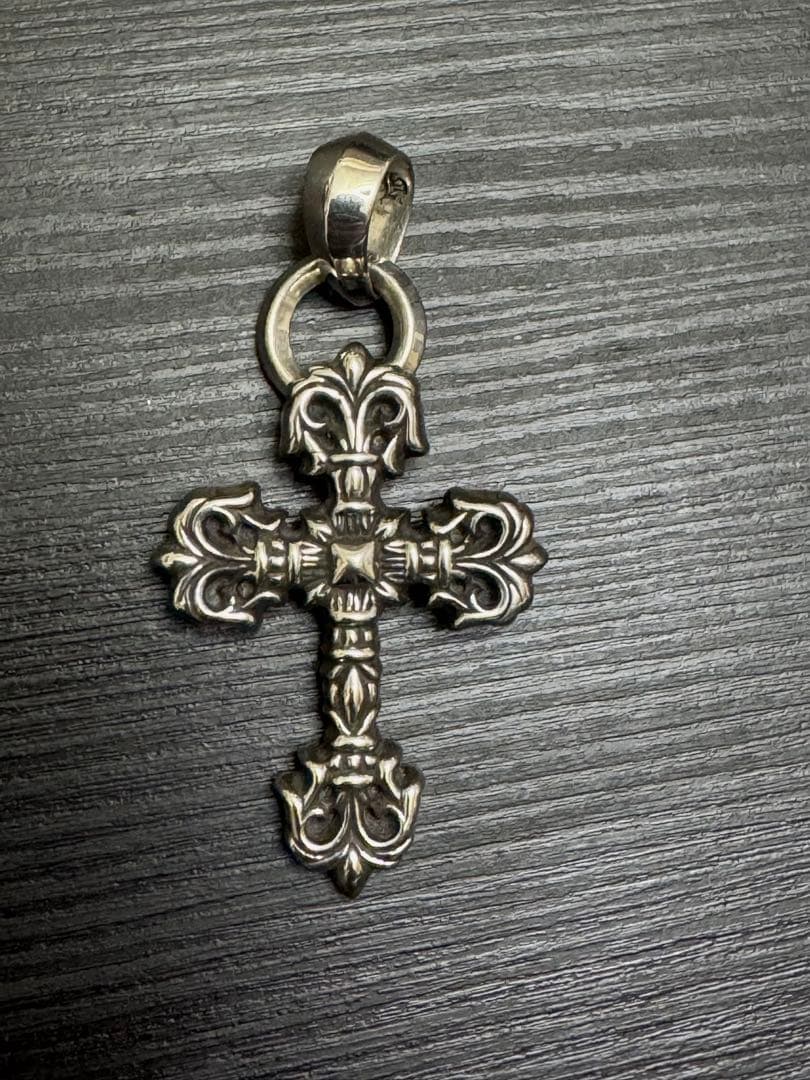 【国内正規品】 クロムハーツChromeHeartsフィリグリークロスXSベイル