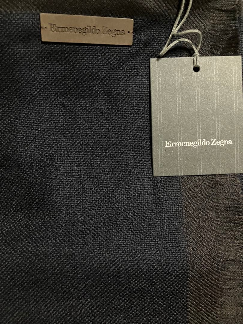 Ermenegildo Zegna ウール100% マフラー Z8L01