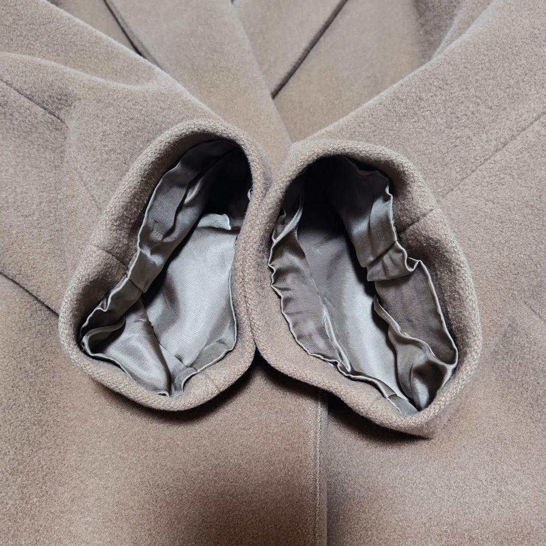 未使用級　ユナイテッドアローズ　カシミヤ混　テーラードコート　チェスターコート