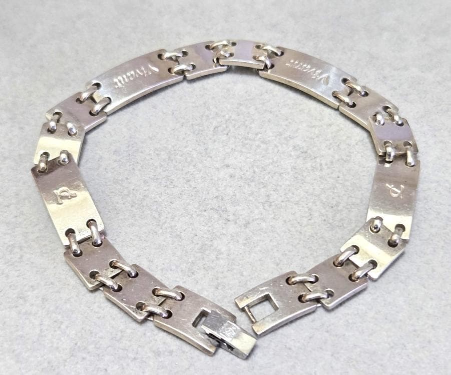 LedaSILMAレダシルマ　Ge/Ag刻印　ヴィヴァンブレスレット　43200