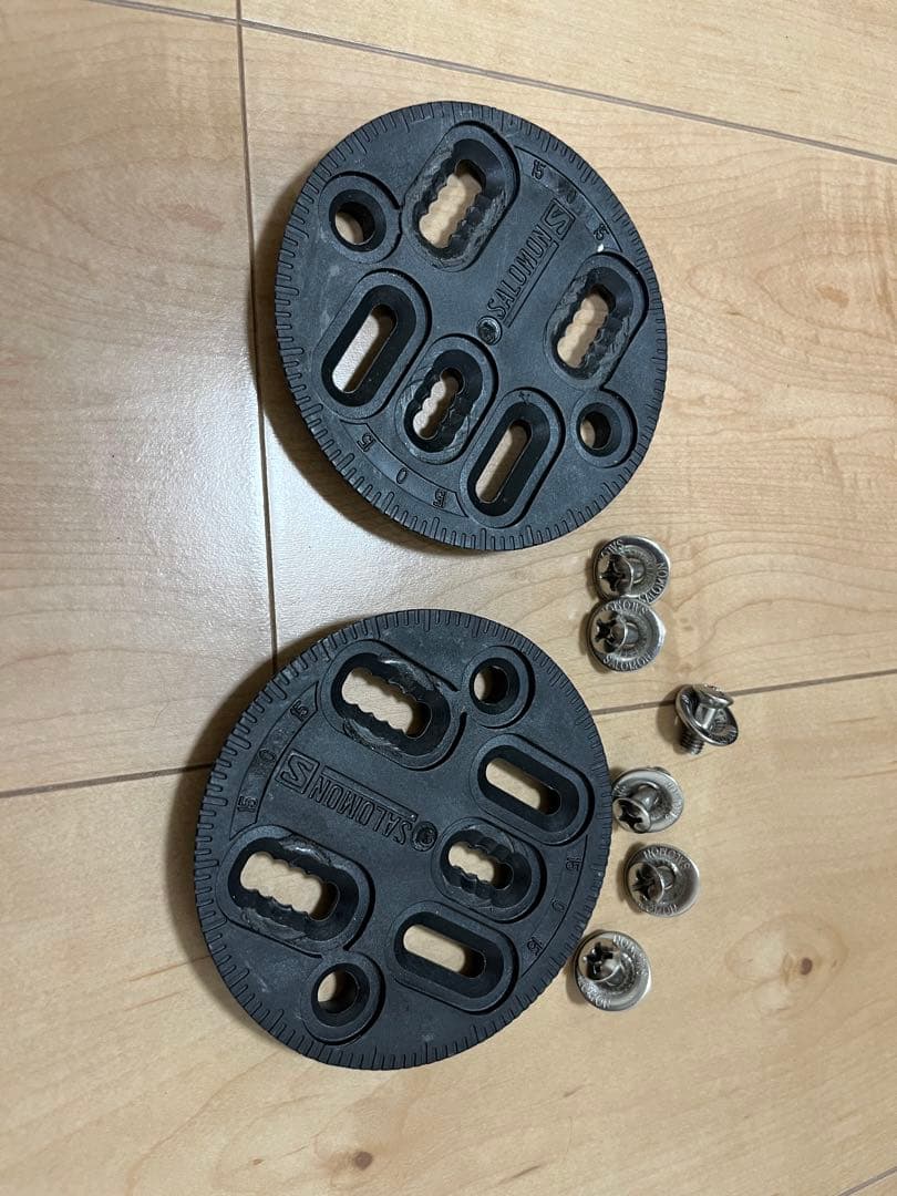 スノーボードサロモンビンディング　L オレンジ