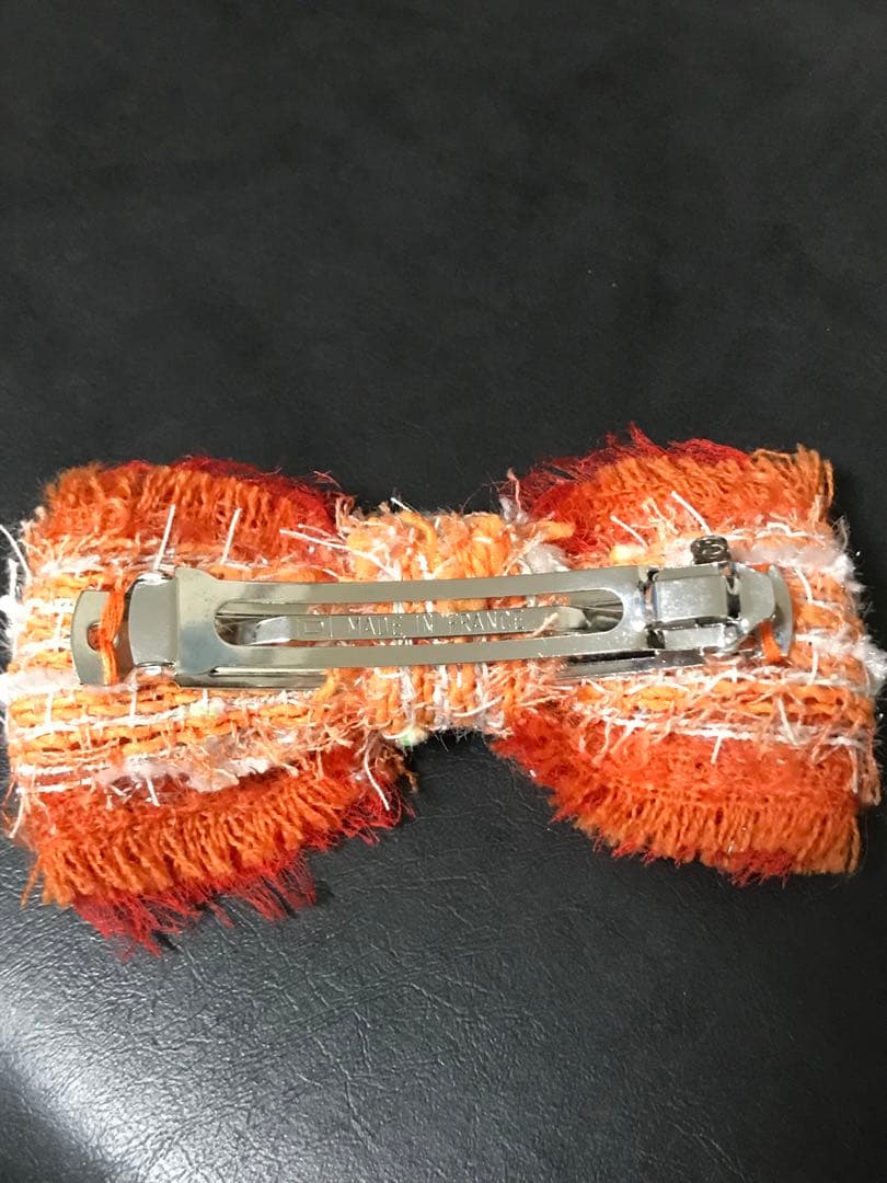 美品⭐︎ シャネル　CHANEL ツイード　バレッタ　　リボン