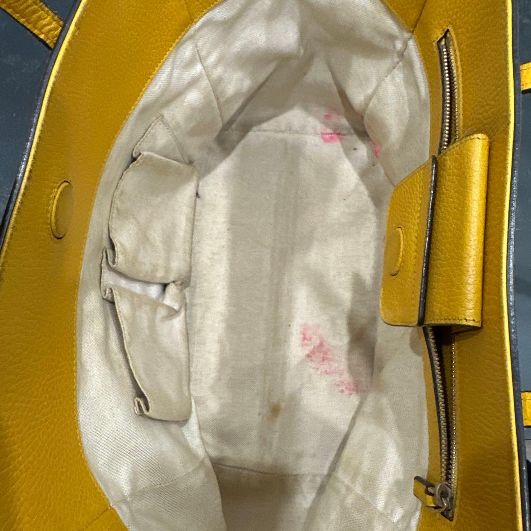 GUCCI グッチ スウィング ショルダーバッグ トートバッグ イエロー