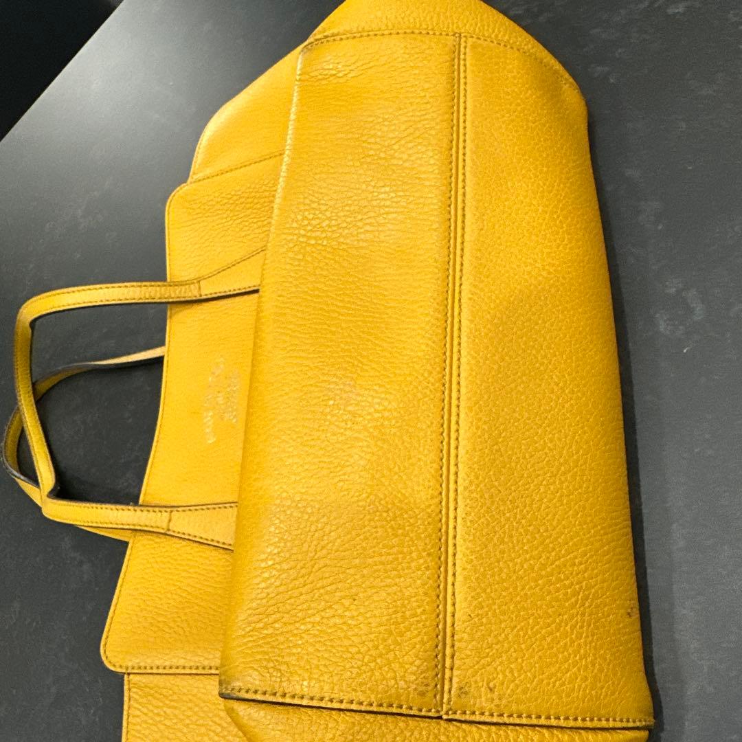 GUCCI グッチ スウィング ショルダーバッグ トートバッグ イエロー