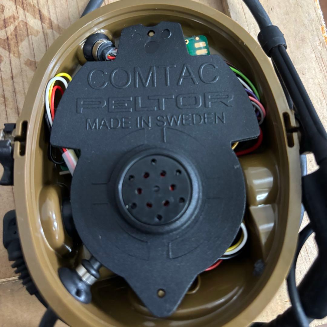 あ*し様 米軍　実物　3M PELTOR COMTAC V ヘッドセット　動作未